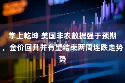 掌上乾坤 美国非农数据强于预期，金价回升并有望结束两周连跌走势